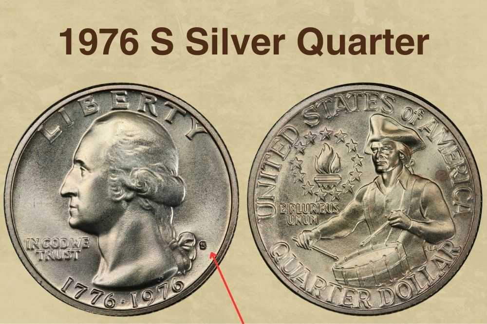 1776-1976 S Silver Bicentennial Quarter